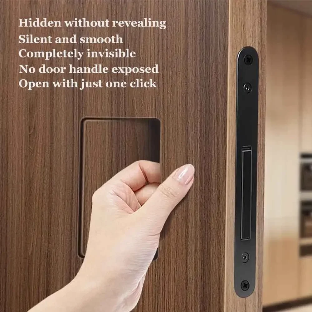 Invisible Door Lock Indoor Silent Door Lock Hidden Outward-opening Wooden Door Handle Magnetism Invisible Room Door
Invisible Door Lock Indoor Silent Door Lock Hidden Outward-opening Wooden Door Handle Magnetism Invisible Room Door