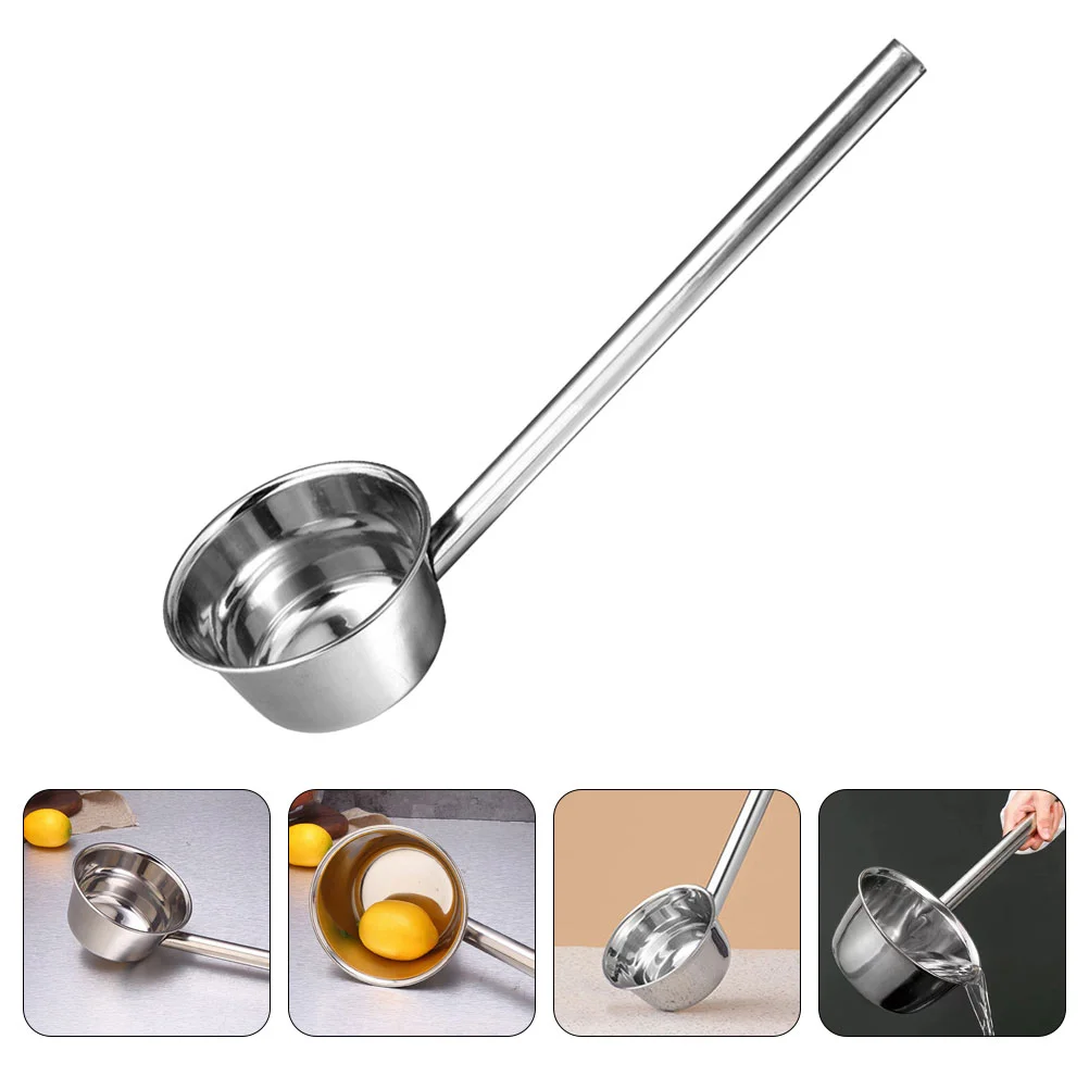 Unique Stainless Steel Spoon Soup Ladle Water Extra Thick System Silver Kitchen Tool Buckets
Unique Stainless Steel Spoon Soup Ladle Water Extra Thick System Silver Kitchen Tool Buckets