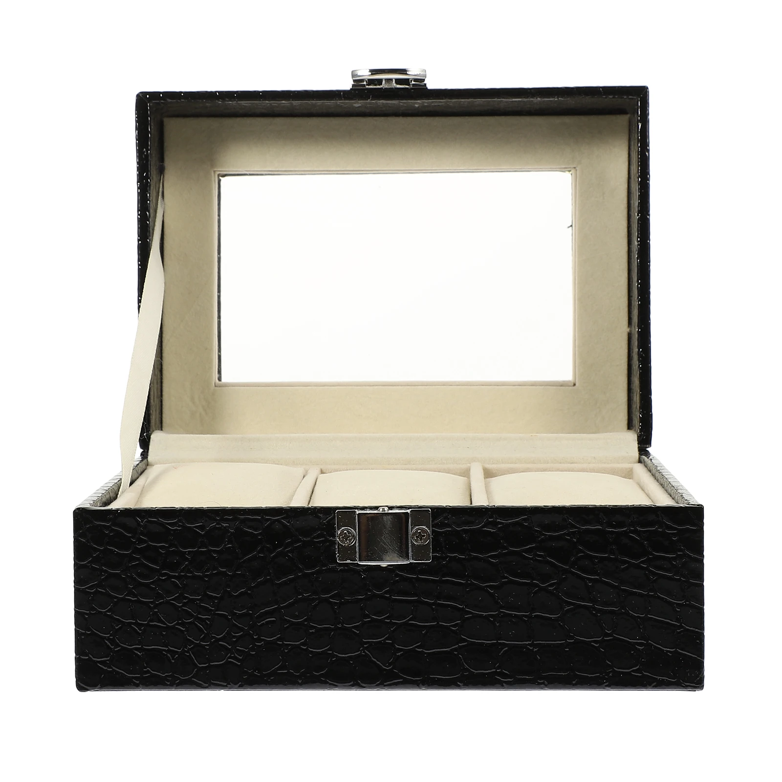 Pattern Watch Box Hard Case Organizer Luxury Storage Display Portable Wrist Watch Holder Dust Scratch
Pattern Watch Box Hard Case Organizer Luxury Storage Display Portable Wrist Watch Holder Dust Scratch