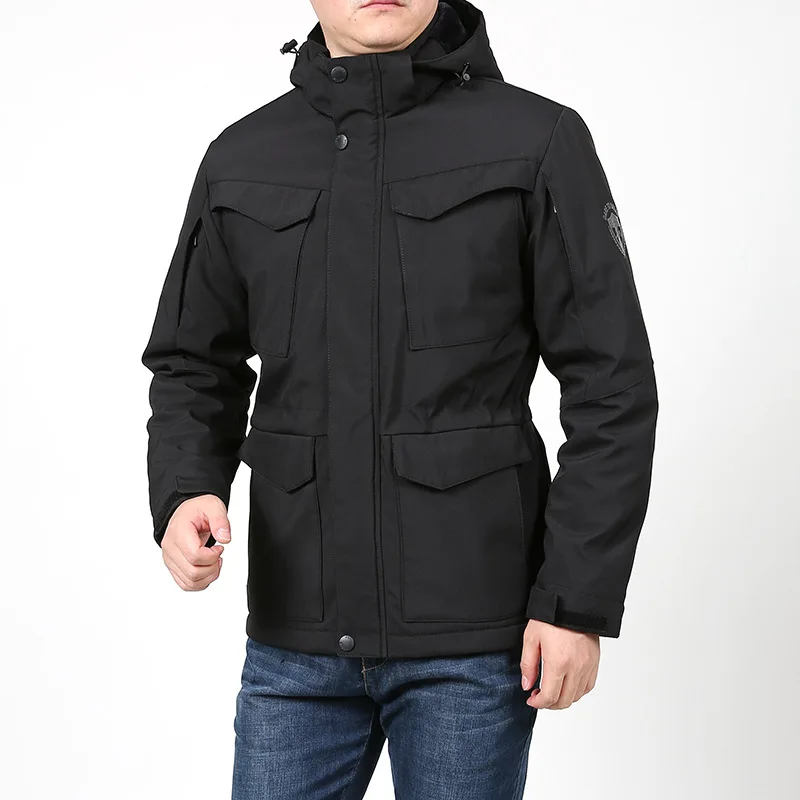 2026 Men Field Jacket Water Proof Men's Cotton Hooded Coat Parkas Tactical Uniform Windbreaker Hunting Clothes Overcoats
2026 Men Field Jacket Water Proof Men's Cotton Hooded Coat Parkas Tactical Uniform Windbreaker Hunting Clothes Overcoats