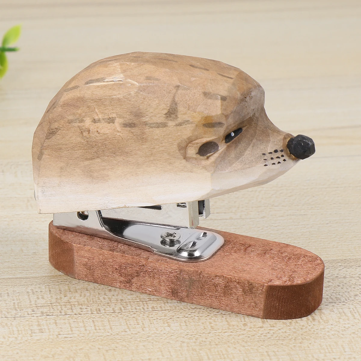Portable Mini Stapler Premium Wood Material Office Lightweight Compact Design Manual Stapling Machine Wooden Animal
Portable Mini Stapler Premium Wood Material Office Lightweight Compact Design Manual Stapling Machine Wooden Animal