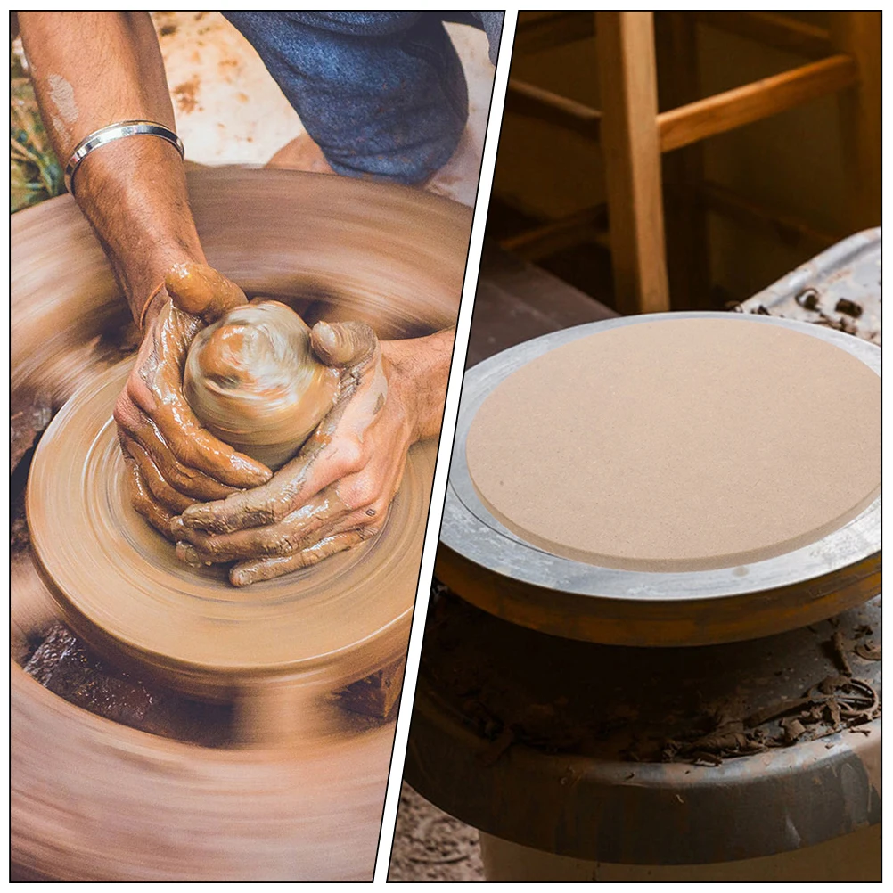 Density Board Pallet Base 18cm Pottery Bats Boards for Craft Ceramics Wedging Clay Thickened Material Reusable Smooth
Density Board Pallet Base 18cm Pottery Bats Boards for Craft Ceramics Wedging Clay Thickened Material Reusable Smooth