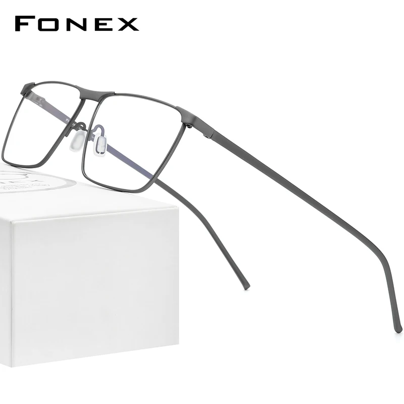 Оправа для очков FONEX из чистого титана, новинка 2020, большие квадратные очки, мужская оправа, очки 8526
Оправа для очков FONEX из чистого титана, новинка 2020, большие квадратные очки, мужская оправа, очки 8526