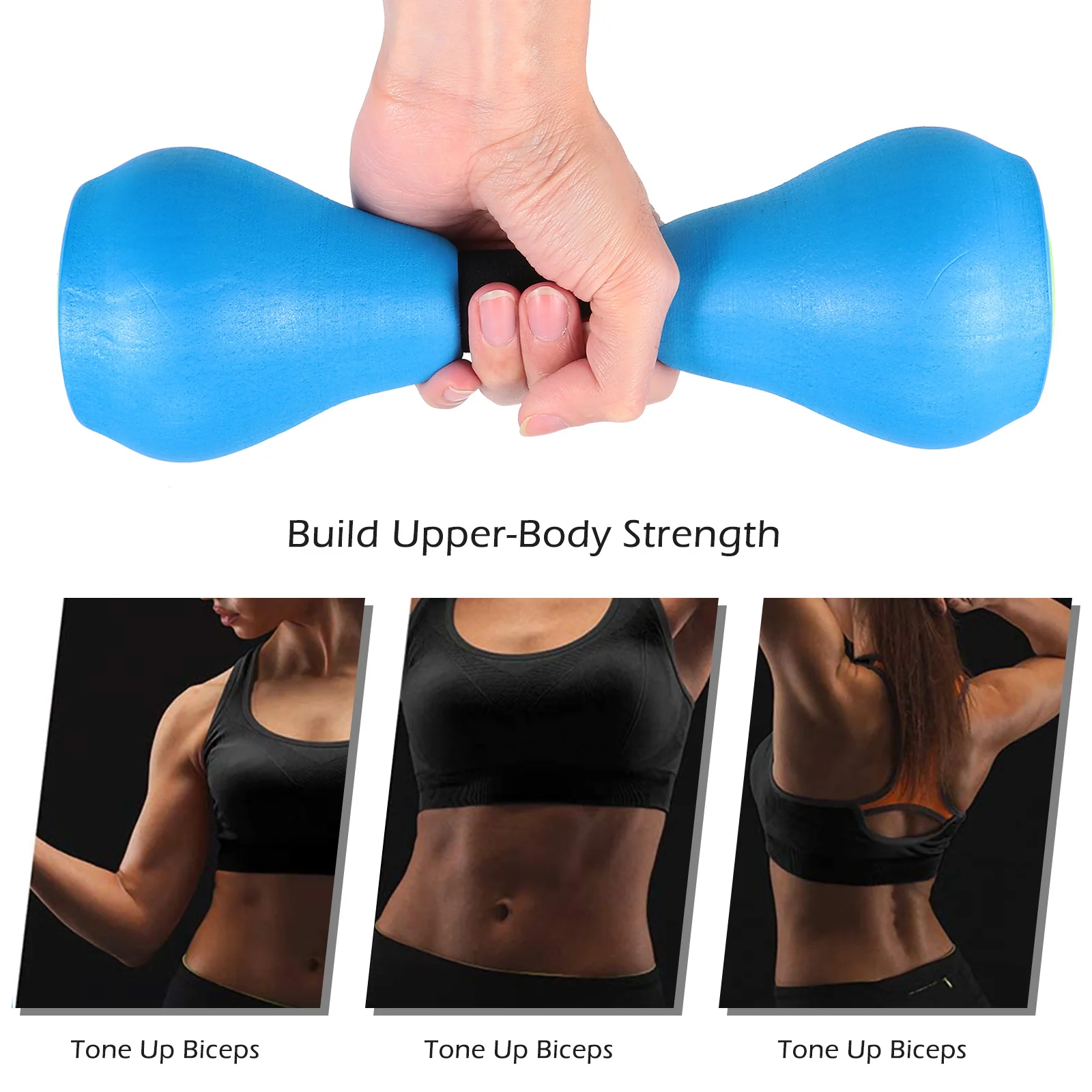 2Pcs Women's Barbells Water Exercise Dumbbells for Fitness Swimming Arm Rows Squats Chest Bicep Curls Yoga Training
2Pcs Women's Barbells Water Exercise Dumbbells for Fitness Swimming Arm Rows Squats Chest Bicep Curls Yoga Training