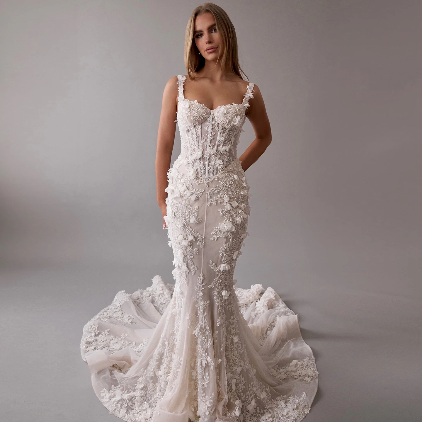 Шарон Саид 2025, современное белое свадебное платье с 3D цветами и русалкой, милое свадебное платье Vestido de noiva, SW067 по индивидуальному заказу
Шарон Саид 2025, современное белое свадебное платье с 3D цветами и русалкой, милое свадебное платье Vestido de noiva, SW067 по индивидуальному заказу