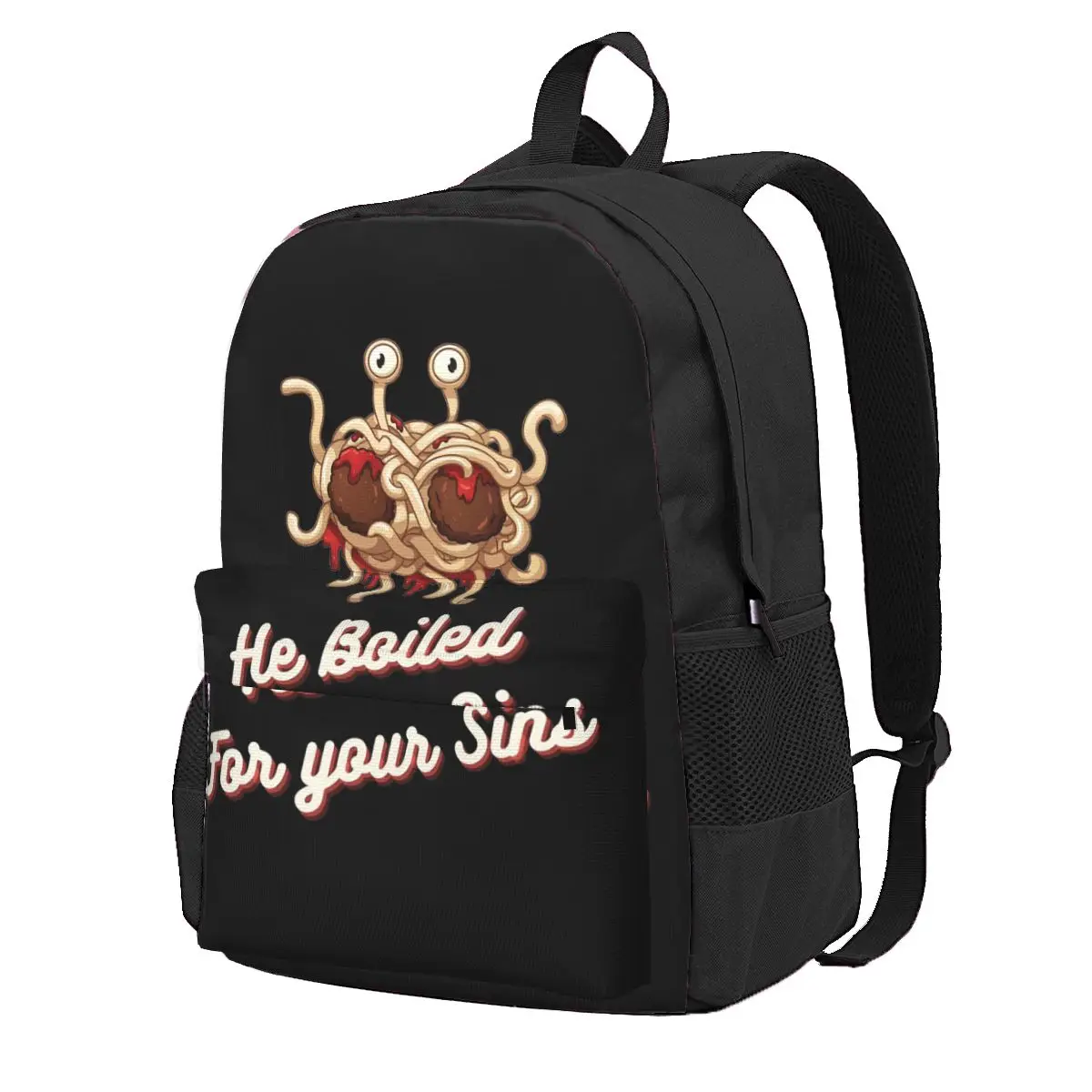 He Boiled For Your Sins Student Backpack School Bag Hiking Travel Daypack for Boys Girls Fashion Bookbag Shoulder Bags
He Boiled For Your Sins Student Backpack School Bag Hiking Travel Daypack for Boys Girls Fashion Bookbag Shoulder Bags