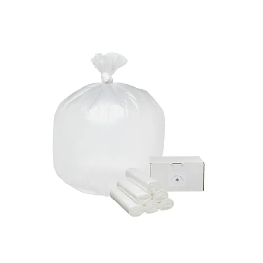 45 Gallon Garbage Trash Bag 40X48" Clear 150 Count Can Liner Bulk 40 Gallon 41 Gallon 42 Gallon 44 Gallon Made in USA
45 Gallon Garbage Trash Bag 40X48" Clear 150 Count Can Liner Bulk 40 Gallon 41 Gallon 42 Gallon 44 Gallon Made in USA