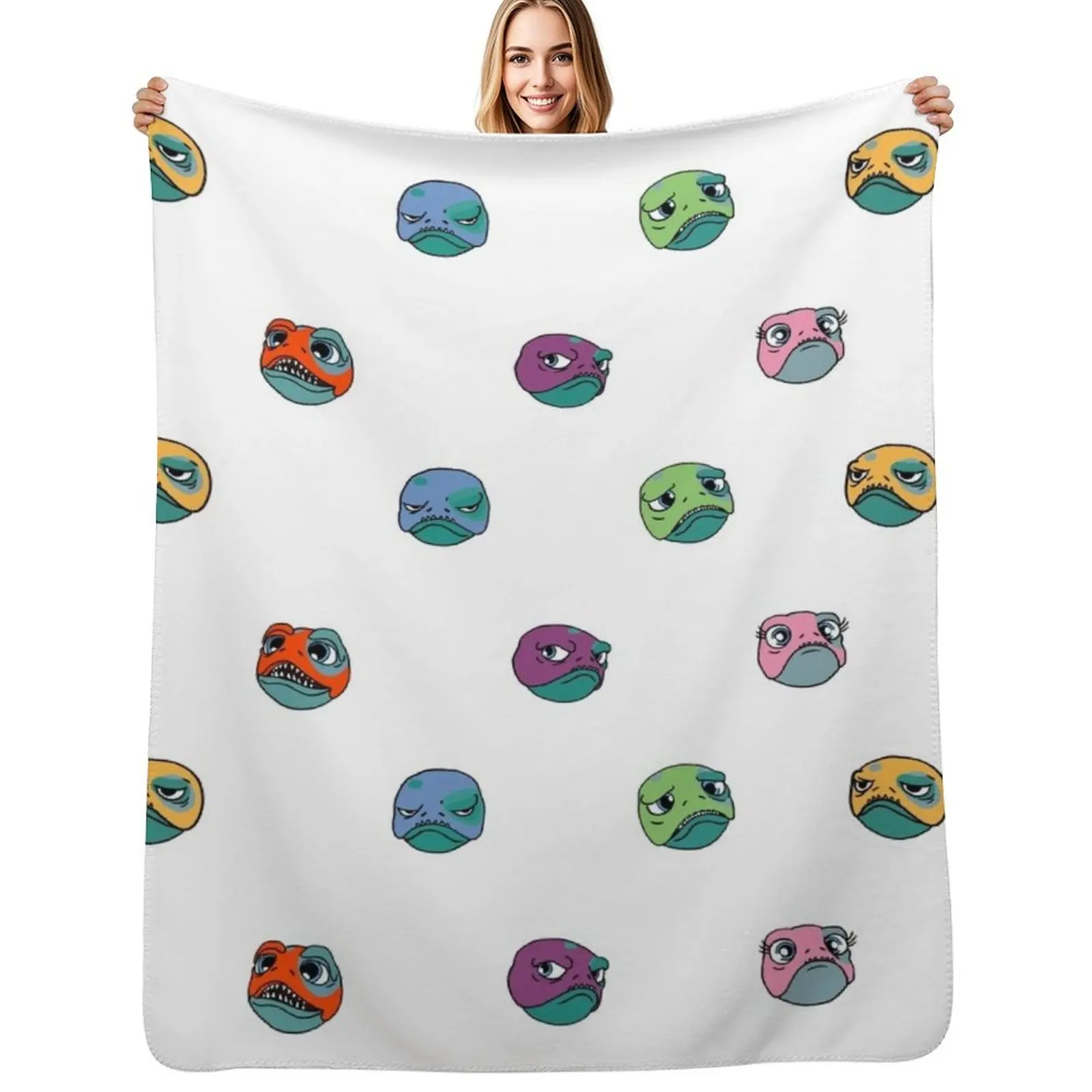 Many Faces of BAIT The Dragon Prince Pattern Throw Blanket Cozy Warm Blanket for Bed Room Decor
Many Faces of BAIT The Dragon Prince Pattern Throw Blanket Cozy Warm Blanket for Bed Room Decor