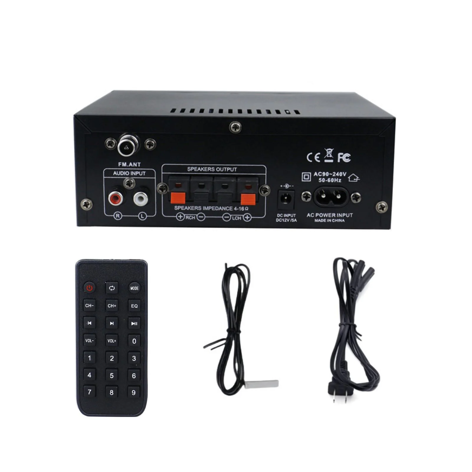 AK45 300W+300W HiFi Bluetooth 5.0 Стереоусилитель 2.0-канальный аудиоусилитель USB SD FM с пультом ДУ для домашнего кинотеатра и автомобильных колонок
AK45 300W+300W HiFi Bluetooth 5.0 Стереоусилитель 2.0-канальный аудиоусилитель USB SD FM с пультом ДУ для домашнего кинотеатра и автомобильных колонок