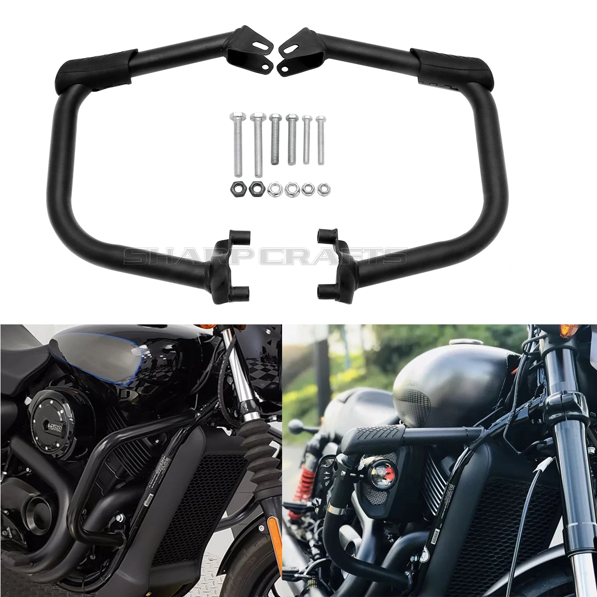 For Harley Street 500 / 750 XG750 2015-2022 Street Rod XG750A 2017-2022 XG500 Motorcycle Accessories Engine Guard Crash Bars
For Harley Street 500 / 750 XG750 2015-2022 Street Rod XG750A 2017-2022 XG500 Motorcycle Accessories Engine Guard Crash Bars
