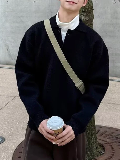 Свободный длинный вязаный свитер с воротником-стойкой, повседневный базовый слой для мужчин, осень-зима, новинка, удобный, из полиэстера...
Свободный длинный вязаный свитер с воротником-стойкой, повседневный базовый слой для мужчин, осень-зима, новинка, удобный, из полиэстера...