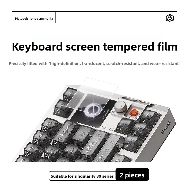 MELGEEK CENTAURI 80 Keyboard Tempered Glass Screen Protector Premium Shatter‑Resistant Ultra‑Clear Anti‑Scratch 2pcs
MELGEEK CENTAURI 80 Keyboard Tempered Glass Screen Protector Premium Shatter‑Resistant Ultra‑Clear Anti‑Scratch 2pcs