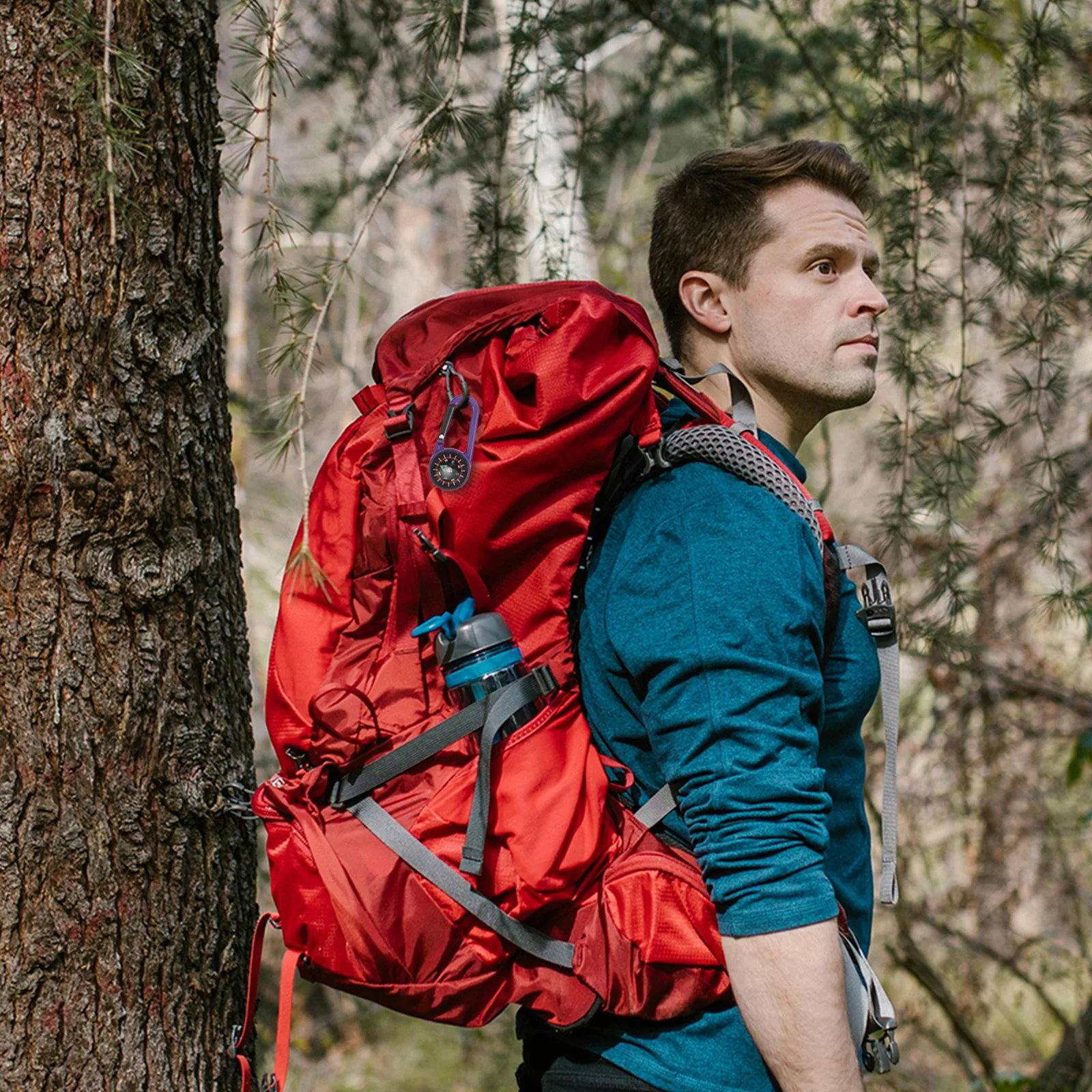 8 Pcs 's Compass Camping Accessories Climbing Button Keychain ABS Metal Carabiner Buckle
8 Pcs 's Compass Camping Accessories Climbing Button Keychain ABS Metal Carabiner Buckle