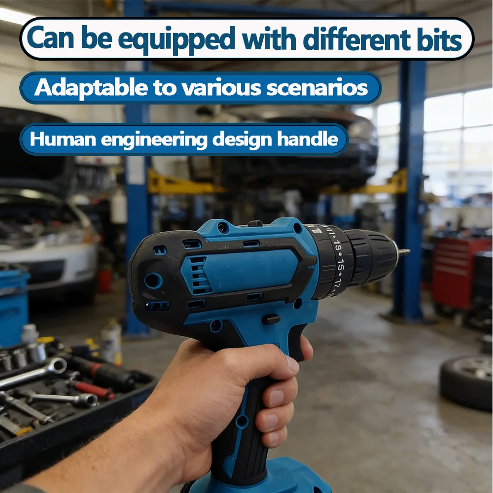 Многофункциональный набор инструментов для электрической отвертки для бытовой аккумуляторной дрели, наборы электроинструментов без аккумулятора
Многофункциональный набор инструментов для электрической отвертки для бытовой аккумуляторной дрели, наборы электроинструментов без аккумулятора