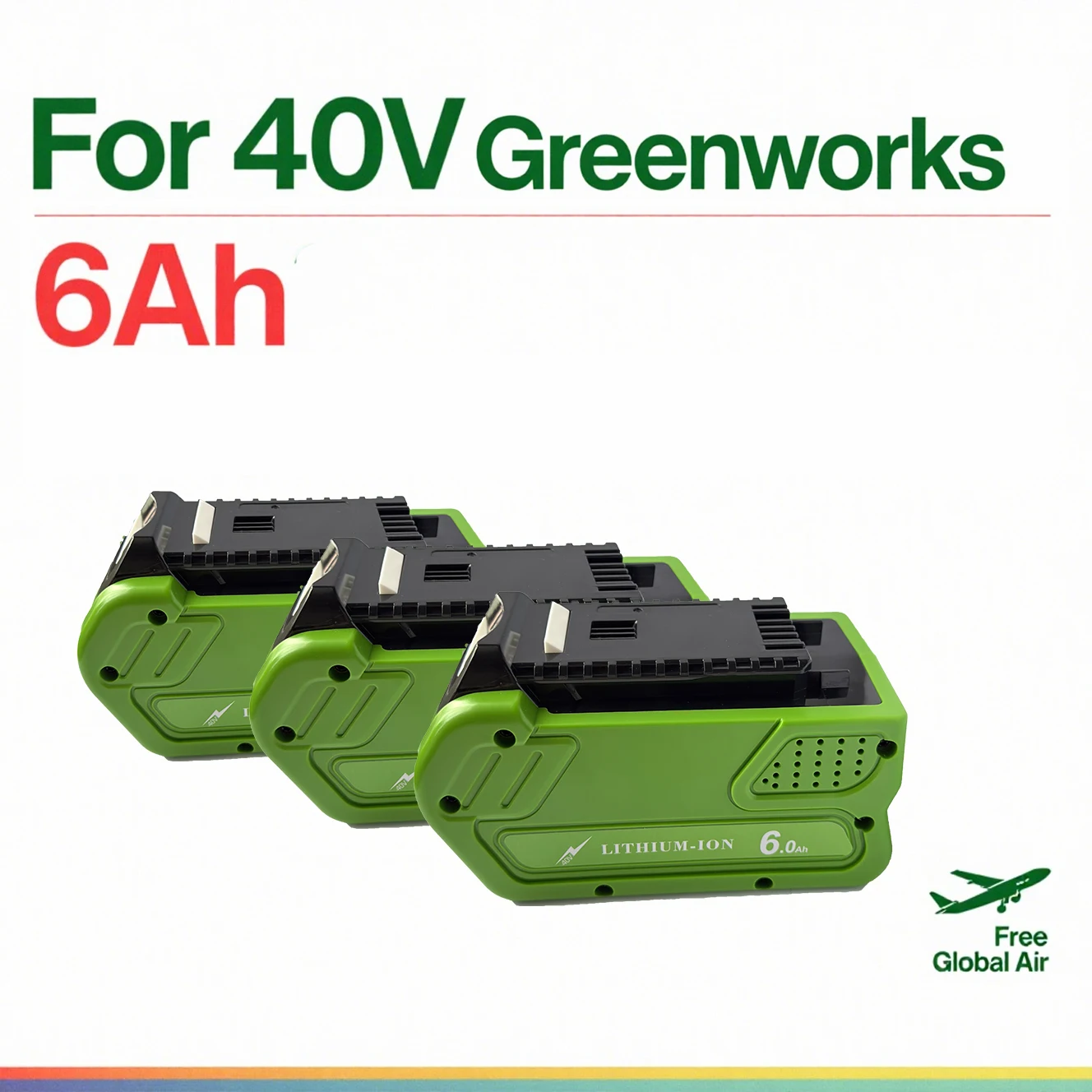 2025 40 В 18650 литий-ионная аккумуляторная батарея 6000 мАч для GreenWorks 29462 29472 29282 G-MAX GMAX газонокосилка электроинструменты аккумулятор
2025 40 В 18650 литий-ионная аккумуляторная батарея 6000 мАч для GreenWorks 29462 29472 29282 G-MAX GMAX газонокосилка электроинструменты аккумулятор
