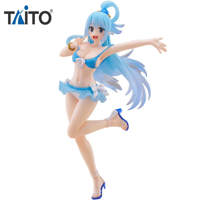 Аниме-фигурки TAiTO Coreful «Благословение Бога на этот чудесный мир» Сезон 3 Aqua 18 см из ПВХ, игрушечные модели
Аниме-фигурки TAiTO Coreful «Благословение Бога на этот чудесный мир» Сезон 3 Aqua 18 см из ПВХ, игрушечные модели