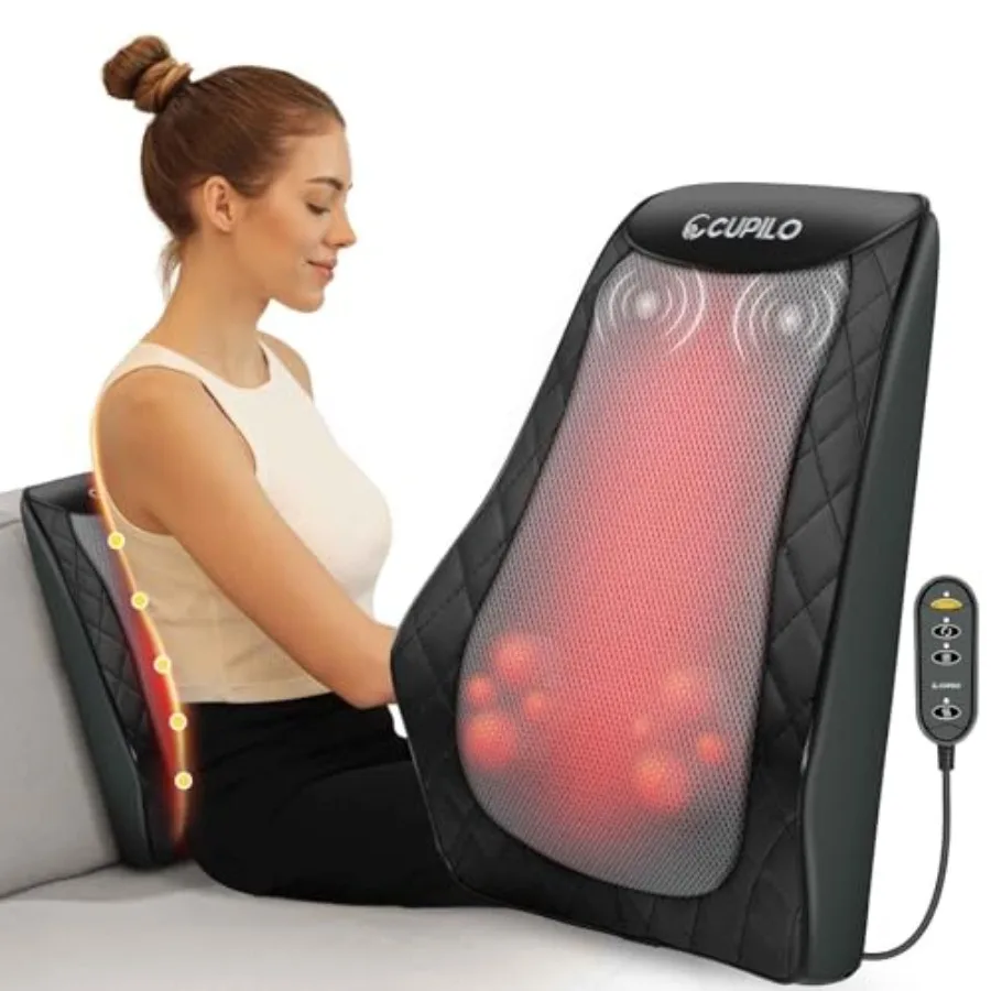 Back and Neck Massager, FSA Eligible HSA Store Massager for Pain Relief Deep Tissue, Heated Massage with Vibration, Massage Pil
Back and Neck Massager, FSA Eligible HSA Store Massager for Pain Relief Deep Tissue, Heated Massage with Vibration, Massage Pil