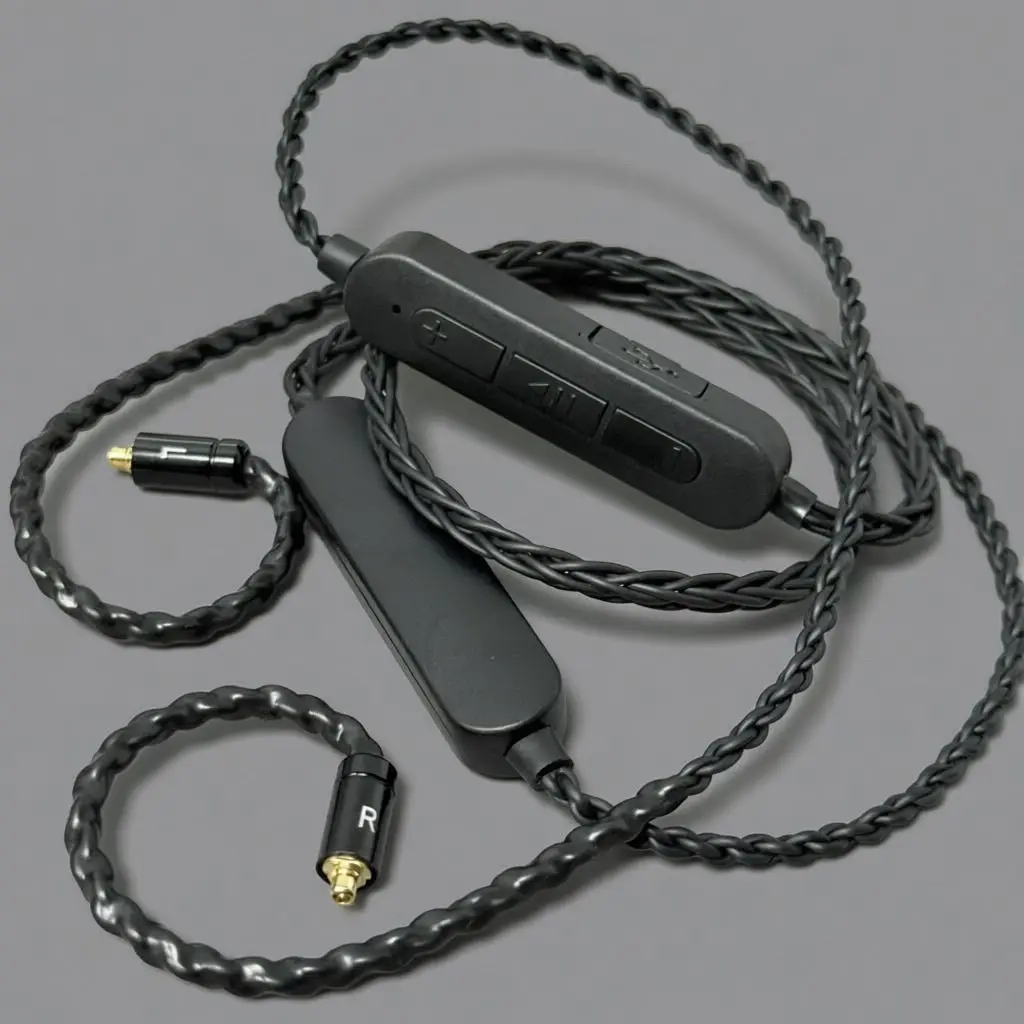 Flagship 16-Strand QCC5181 PRO High-End LDAC Upgrade Bluetooth Cable MMCX HIFI Silver-Plated Audio Cable
Flagship 16-Strand QCC5181 PRO High-End LDAC Upgrade Bluetooth Cable MMCX HIFI Silver-Plated Audio Cable