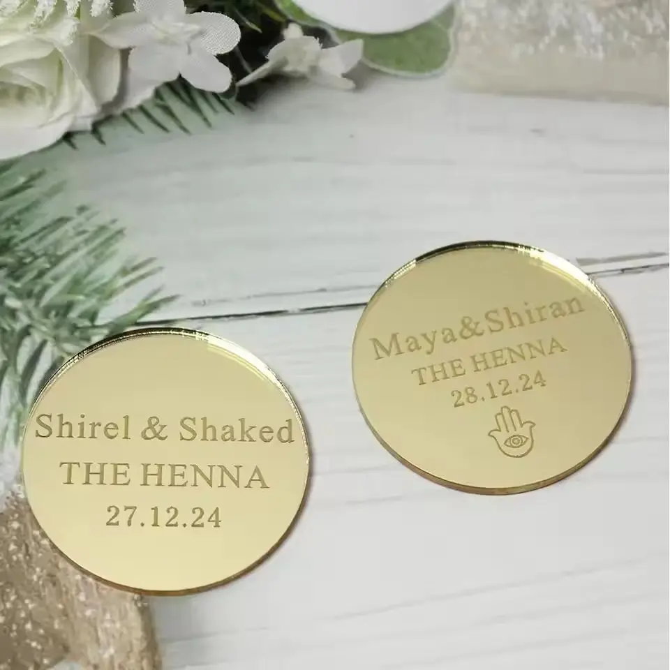 30/50/60/70/100Pcs Personalized Acrylic Henna Party Round Tags Engraved Baptism Baby Name Circle Tags For Henna Day Custom Gift
30/50/60/70/100Pcs Personalized Acrylic Henna Party Round Tags Engraved Baptism Baby Name Circle Tags For Henna Day Custom Gift