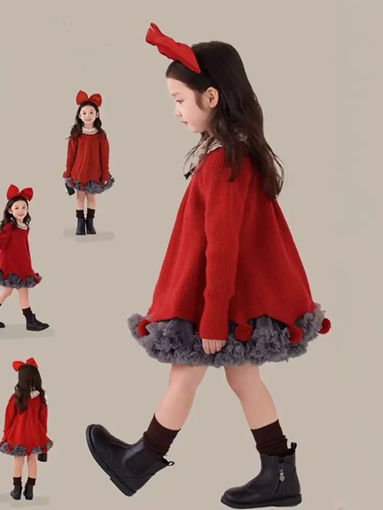 2-10Years Toddler Kids Knitted Sweaters for Girls Cute New Year Party Clothing Children Red Loose Sweater Tops 3 4 5 6 7 8 9
2-10Years Toddler Kids Knitted Sweaters for Girls Cute New Year Party Clothing Children Red Loose Sweater Tops 3 4 5 6 7 8 9