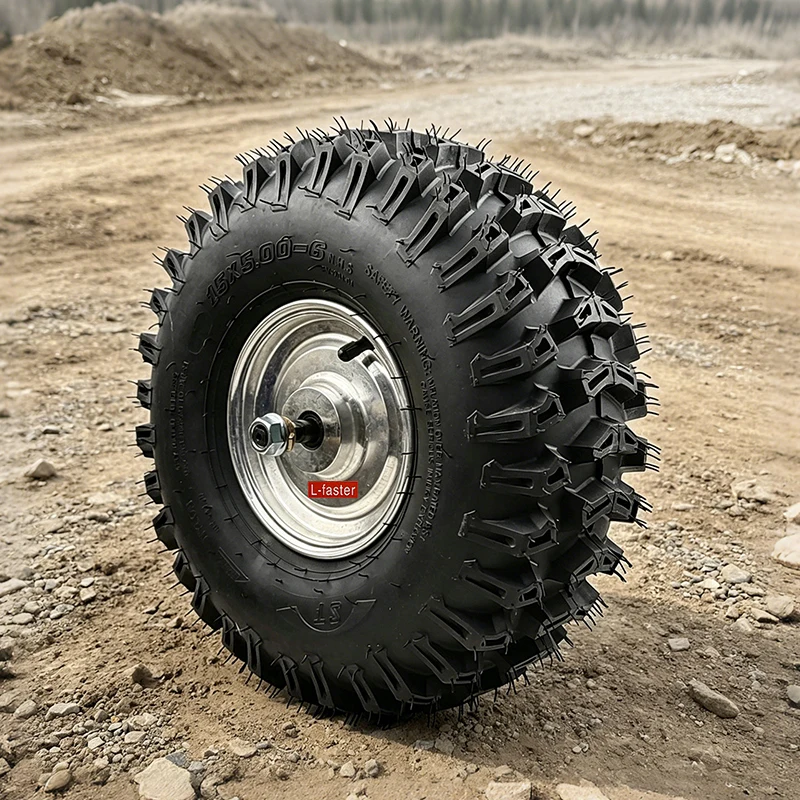 500W Мотор-колесо с бесщеточным редуктором для снегоуборщика ATV и сельскохозяйственной техники, с бескамерной вакуумной шиной 15X5.00-6, для внедорожного оборудования
500W Мотор-колесо с бесщеточным редуктором для снегоуборщика ATV и сельскохозяйственной техники, с бескамерной вакуумной шиной 15X5.00-6, для внедорожного оборудования