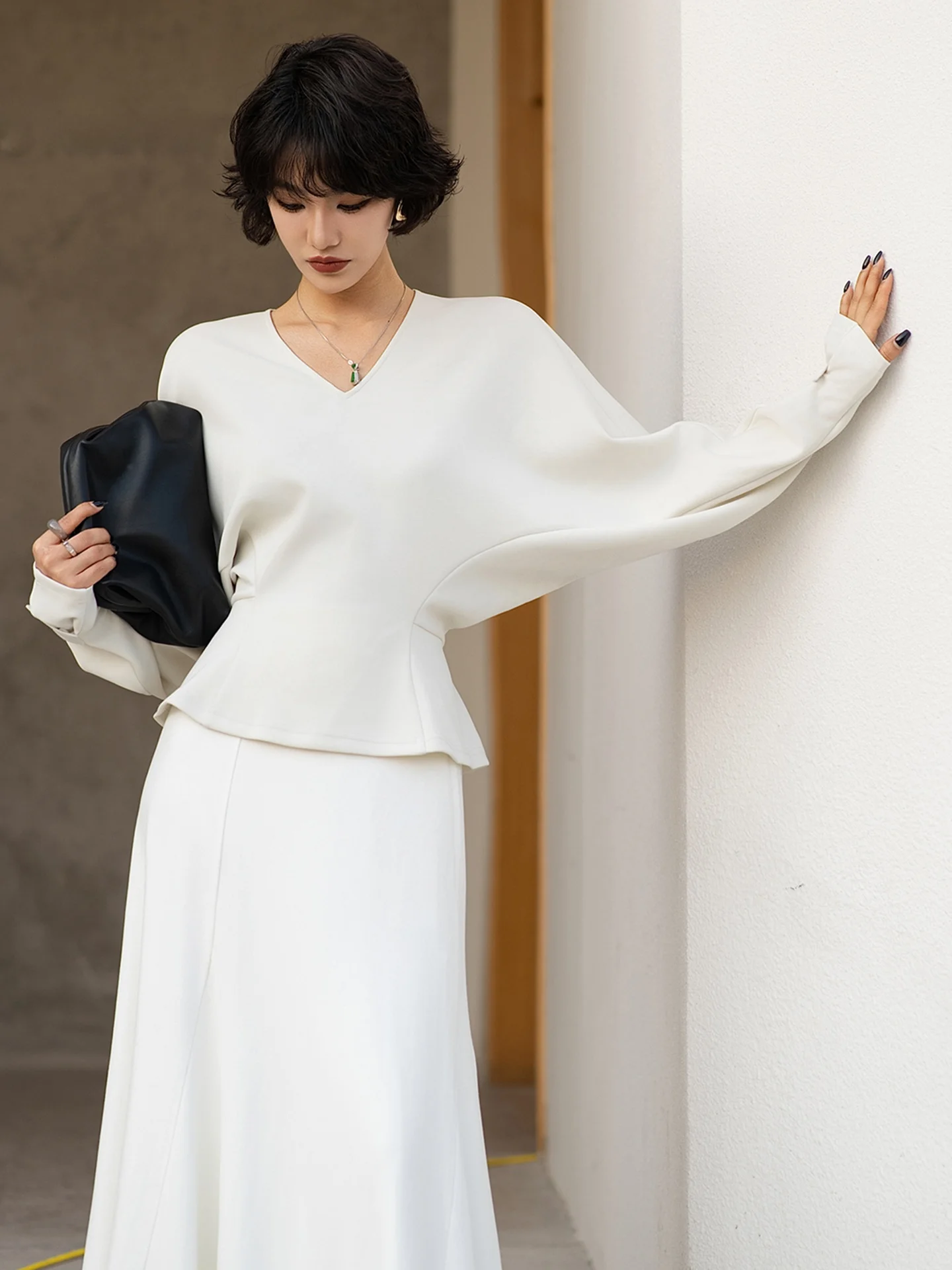 Women's V-Ne Long Sve Thiened Base irt Inner Wear Casual Sle Polyester Fiber Antioxidant Regular Sve Length
Women's V-Ne Long Sve Thiened Base irt Inner Wear Casual Sle Polyester Fiber Antioxidant Regular Sve Length