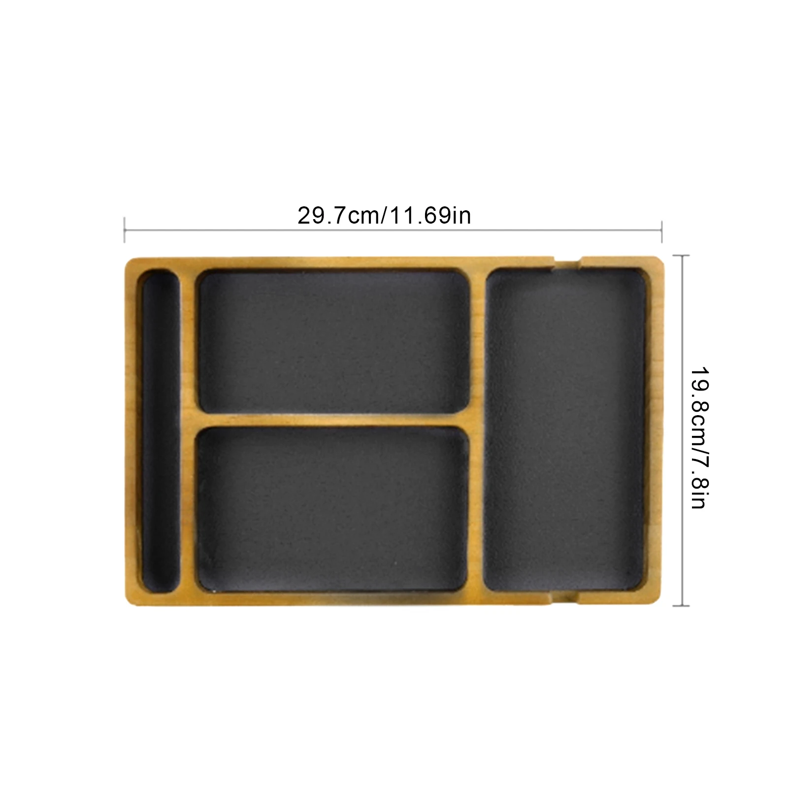 Essentials Catchall Tray for Men and Women with Leather Inlay Bedside Table Organizer for Keys Phone Wallet Watch Earbuds
Essentials Catchall Tray for Men and Women with Leather Inlay Bedside Table Organizer for Keys Phone Wallet Watch Earbuds