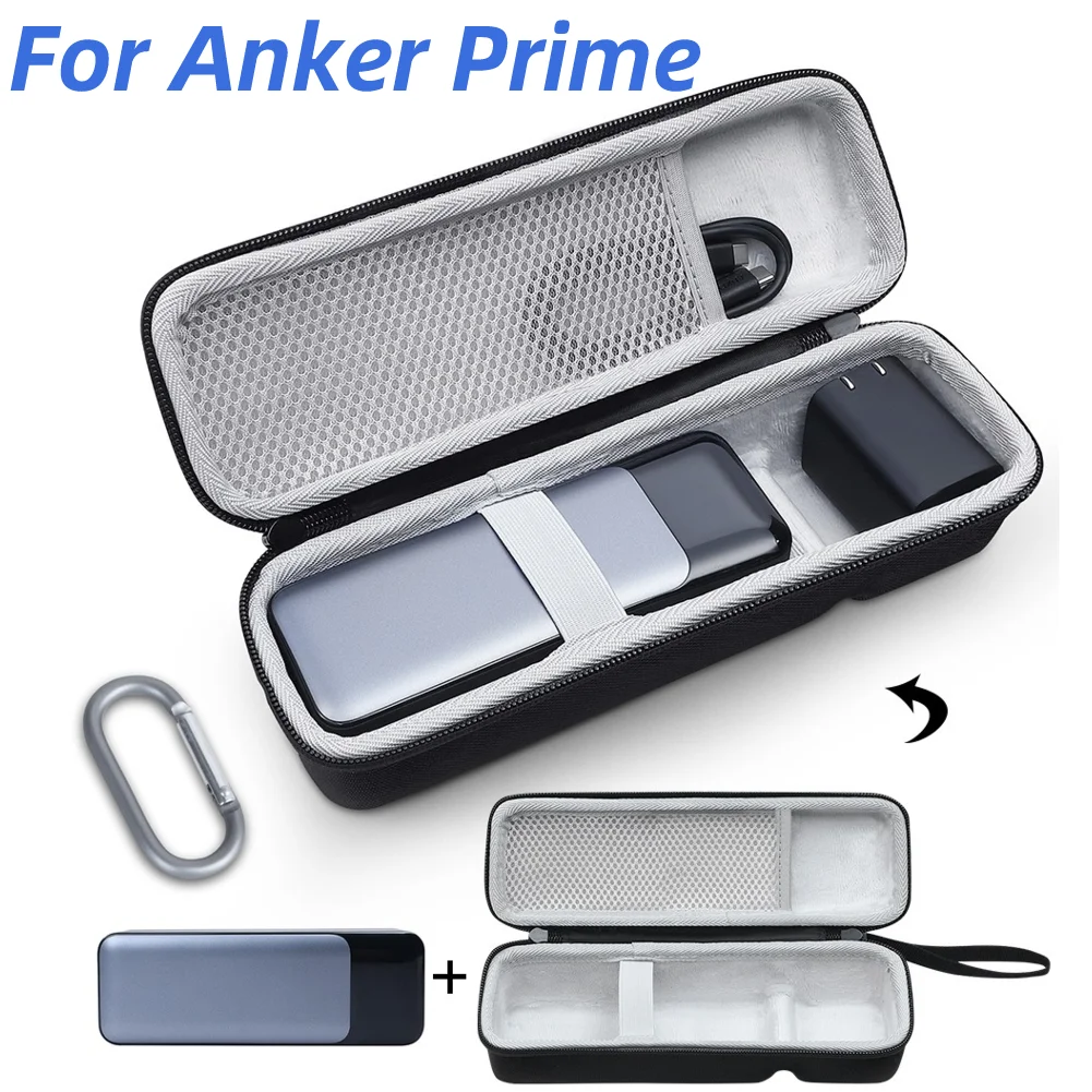 Жесткий защитный чехол из ЭВА, сумка для хранения для Anker Prime, внешний аккумулятор на 27650 мАч, дорожная Портативная сумка для Anker 737, аксессуары для внешнего аккумулятора
Жесткий защитный чехол из ЭВА, сумка для хранения для Anker Prime, внешний аккумулятор на 27650 мАч, дорожная Портативная сумка для Anker 737, аксессуары для внешнего аккумулятора