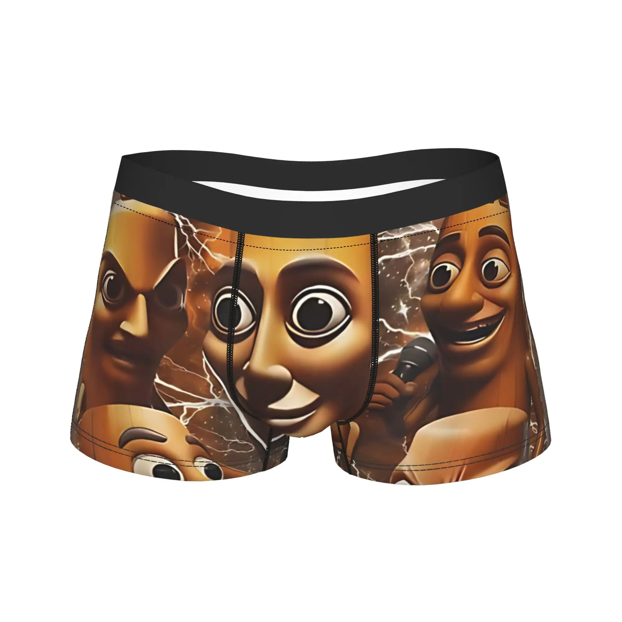 Funny Tung Tung Tung Sahur Italian Brainrot Meme Underwear Men Boxer Brief Breathable Trunk Trenky Printed Plus Size Panties
Funny Tung Tung Tung Sahur Italian Brainrot Meme Underwear Men Boxer Brief Breathable Trunk Trenky Printed Plus Size Panties
