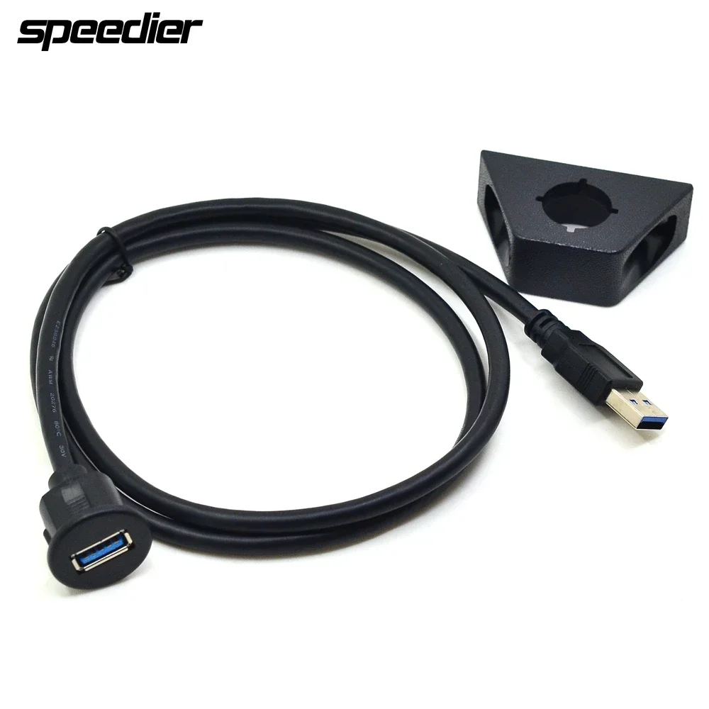 1M USB 3.0 Male to USB 3.0 Female AUX Flush Mount Car Mount Extension Cable for Car Truck Boat Motorcycle Dashboard Panel 3FT
1M USB 3.0 Male to USB 3.0 Female AUX Flush Mount Car Mount Extension Cable for Car Truck Boat Motorcycle Dashboard Panel 3FT