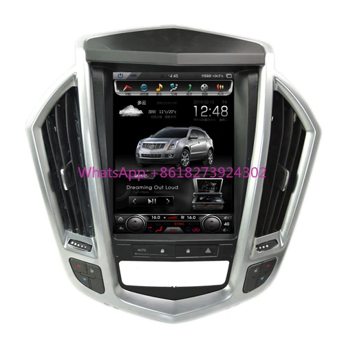 10.4'' Multi-media Car Player Android 7.1/9.0 GPS Video for SRX 2009-2012 Cadillac SRX WiFi BT Car Dvd Video Navigation
10.4'' Multi-media Car Player Android 7.1/9.0 GPS Video for SRX 2009-2012 Cadillac SRX WiFi BT Car Dvd Video Navigation