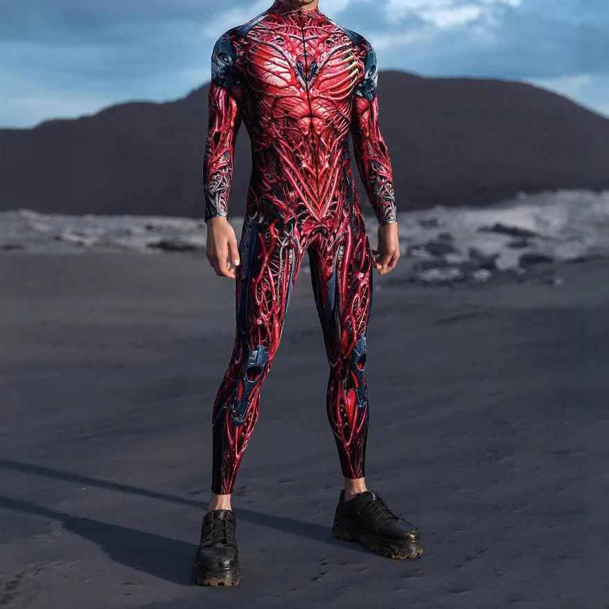 Steampunk Party Shows Holiday Stage Technology Rave Catsuit Costume Halloween Men Robot Armor Jumpsuit Cosplay Scary Bodysuit
Steampunk Party Shows Holiday Stage Technology Rave Catsuit Costume Halloween Men Robot Armor Jumpsuit Cosplay Scary Bodysuit