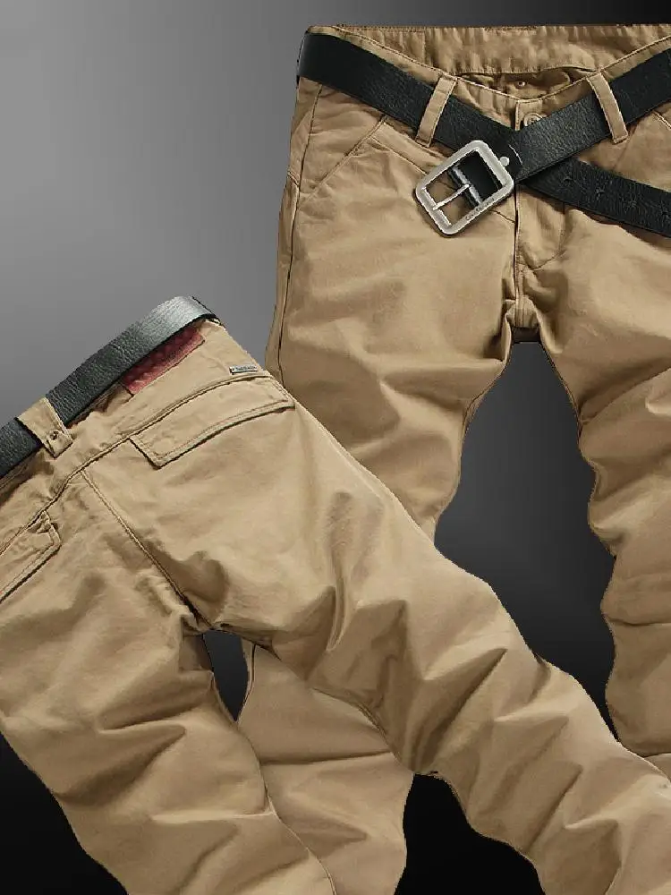 Yezoe American Sle Men's Casual Pants Slim Straight Leg Khaki Color Autumn Winter Faion Brand Elastic Waist Trousers
Yezoe American Sle Men's Casual Pants Slim Straight Leg Khaki Color Autumn Winter Faion Brand Elastic Waist Trousers