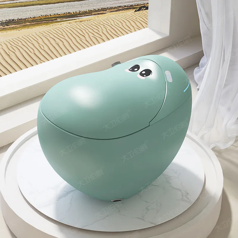 Color Egg Type Smart Toilet Electric Toilet Automatic No Water Pressure Limit
Color Egg Type Smart Toilet Electric Toilet Automatic No Water Pressure Limit