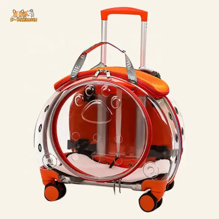 New Arrival Pet Carrier Bag with Wheel Hard Bottom Pet Rolling Outdoor Carrier Pet Backpack Luggage Box
New Arrival Pet Carrier Bag with Wheel Hard Bottom Pet Rolling Outdoor Carrier Pet Backpack Luggage Box