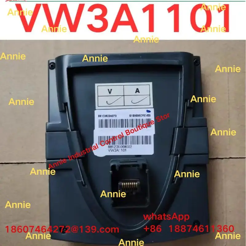 Second-hand test OK. ATV61/ATV71 panel terminal VW3A1101
Second-hand test OK. ATV61/ATV71 panel terminal VW3A1101