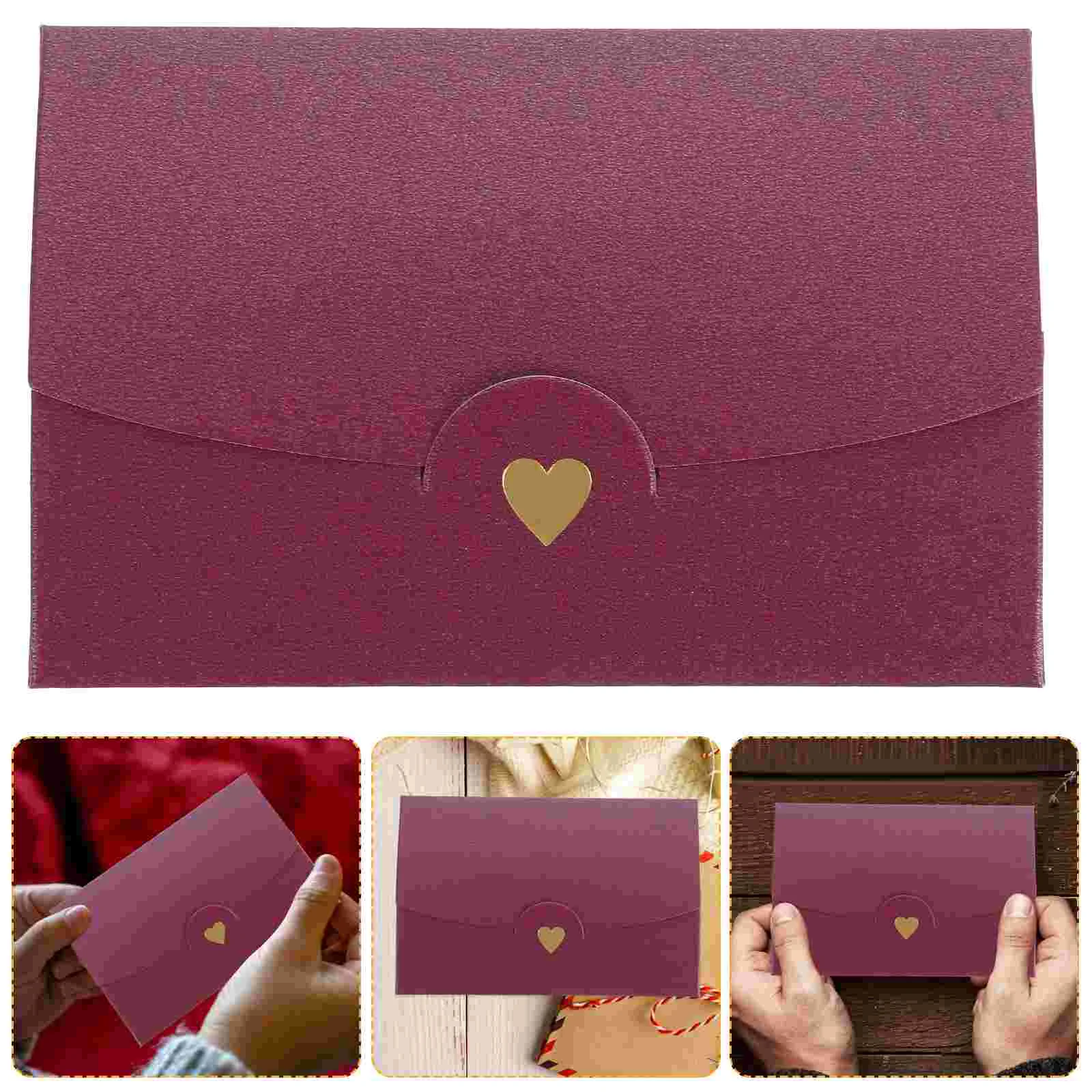 20 Pcs Letter Envelope Cards Delicate Wedding Envelopes Red Party Supply Decoration
20 Pcs Letter Envelope Cards Delicate Wedding Envelopes Red Party Supply Decoration