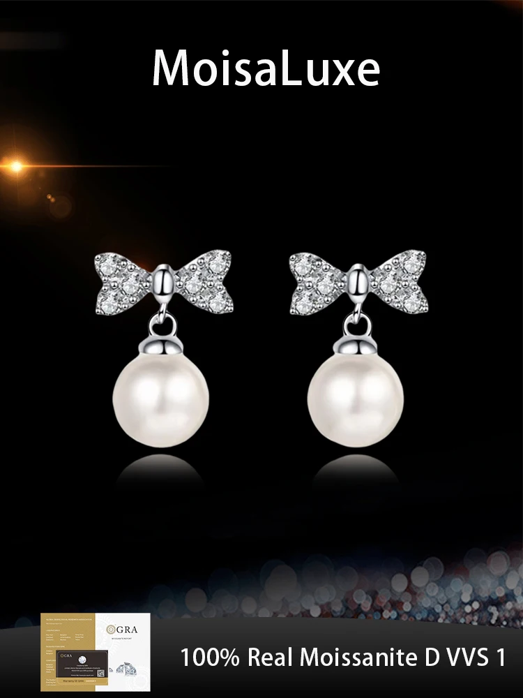 MoisaLuxe Official Store Moissanite Plata Sterling 925 Silver Heart Bow Pearl Inlaid Earrings Jewelry for Women Hoops Piercing
MoisaLuxe Official Store Moissanite Plata Sterling 925 Silver Heart Bow Pearl Inlaid Earrings Jewelry for Women Hoops Piercing