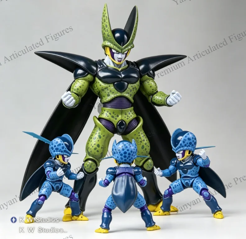 KW Studio Dragon Ball Cell Jr. (Little Sharu) Action Figure & Accessory Pack, Collectible Toy Gift
KW Studio Dragon Ball Cell Jr. (Little Sharu) Action Figure & Accessory Pack, Collectible Toy Gift
