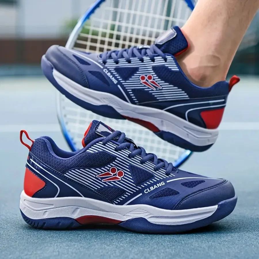 Men's Casual Sneakers Mesh Breathable Sneakers Professional Badminton Shoes Shock-Absorbing and Wear-Resistant Training Shoes T
Men's Casual Sneakers Mesh Breathable Sneakers Professional Badminton Shoes Shock-Absorbing and Wear-Resistant Training Shoes T