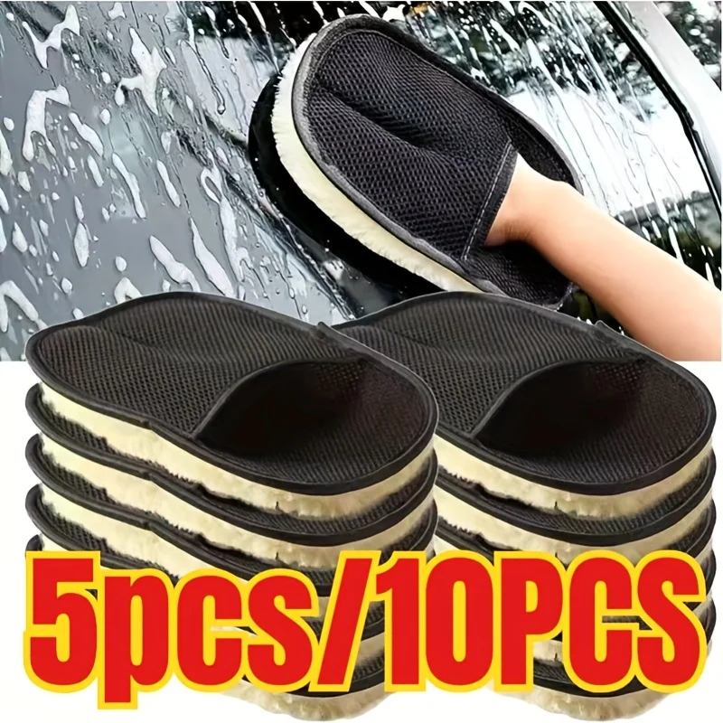 Car Styling Wool Soft Car Washing Gloves Cleaning Brush Motorcycle Washer Care Products Plush Car Wash Gloves
Car Styling Wool Soft Car Washing Gloves Cleaning Brush Motorcycle Washer Care Products Plush Car Wash Gloves