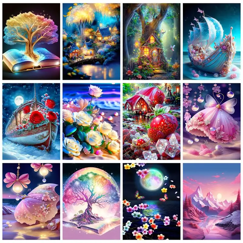RUOPOTY Acrylic Painting By Numbers Kits For Starter Kit Mountain Scenery Art Painting For Unique Gift
RUOPOTY Acrylic Painting By Numbers Kits For Starter Kit Mountain Scenery Art Painting For Unique Gift