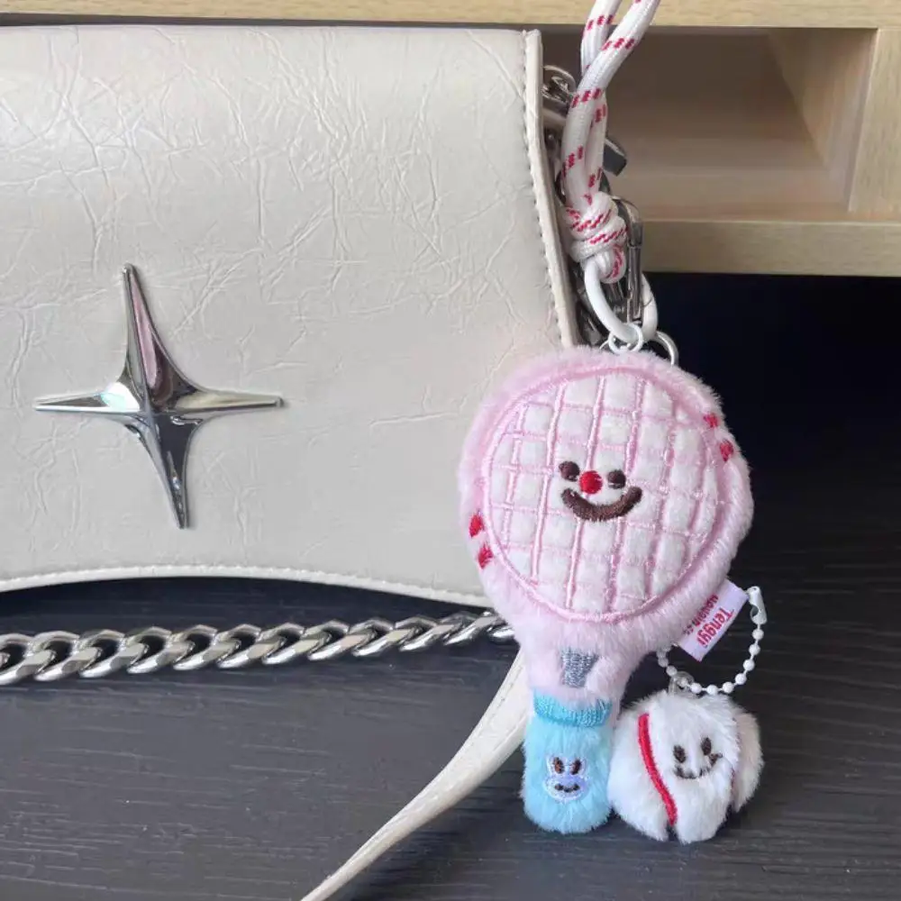 Tennis Racket Doll Plush Bag Keychain Cute Plush Keychain Bag Charm Soft Key Holder Best Friend Pendant Cute Doll Ornament Gifts
Tennis Racket Doll Plush Bag Keychain Cute Plush Keychain Bag Charm Soft Key Holder Best Friend Pendant Cute Doll Ornament Gifts