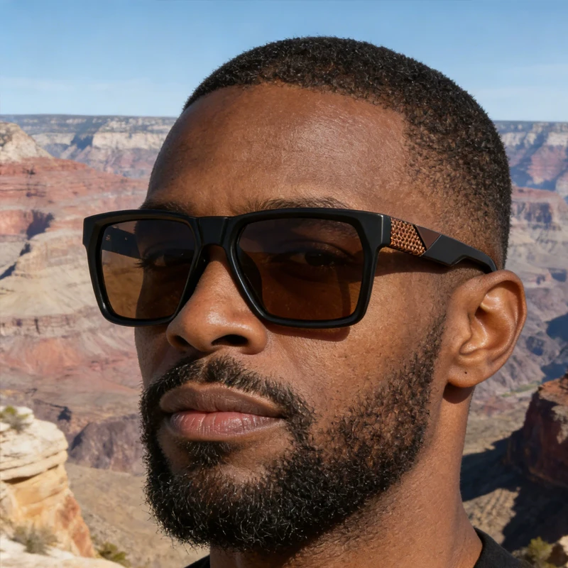 Polarized Square Retro Sunglasses Men 2026 Luxury Brand Vintage Y2K Punk Outdoor Driving Sun Glasses For Male Trendy Shades
Polarized Square Retro Sunglasses Men 2026 Luxury Brand Vintage Y2K Punk Outdoor Driving Sun Glasses For Male Trendy Shades