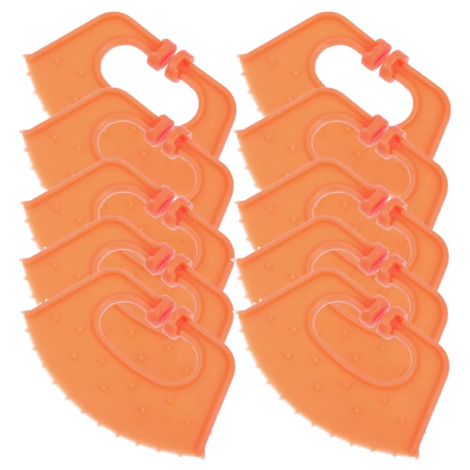 10 Pcs Calf Weaner Cow Nose Clip Plastic Lightweight Durable Farm Animal Equipment Cattle Management Safe Wear Resistant Bull
10 Pcs Calf Weaner Cow Nose Clip Plastic Lightweight Durable Farm Animal Equipment Cattle Management Safe Wear Resistant Bull