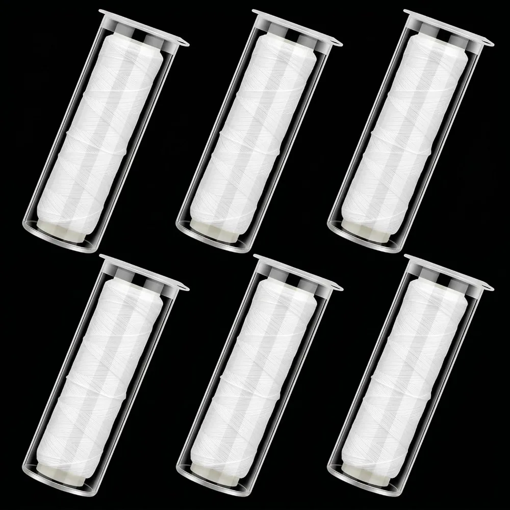 6 Rolls Fishing Thread Nylon Elastic Invisible Magic Fishing String 6 Size (0.1/0.15/0.2/0.25/0.3/0.5 mm) Bait Thread Clear Fish Line with Storage Case for Freshwater Saltwater
6 Rolls Fishing Thread Nylon Elastic Invisible Magic Fishing String 6 Size (0.1/0.15/0.2/0.25/0.3/0.5 mm) Bait Thread Clear Fish Line with Storage Case for Freshwater Saltwater