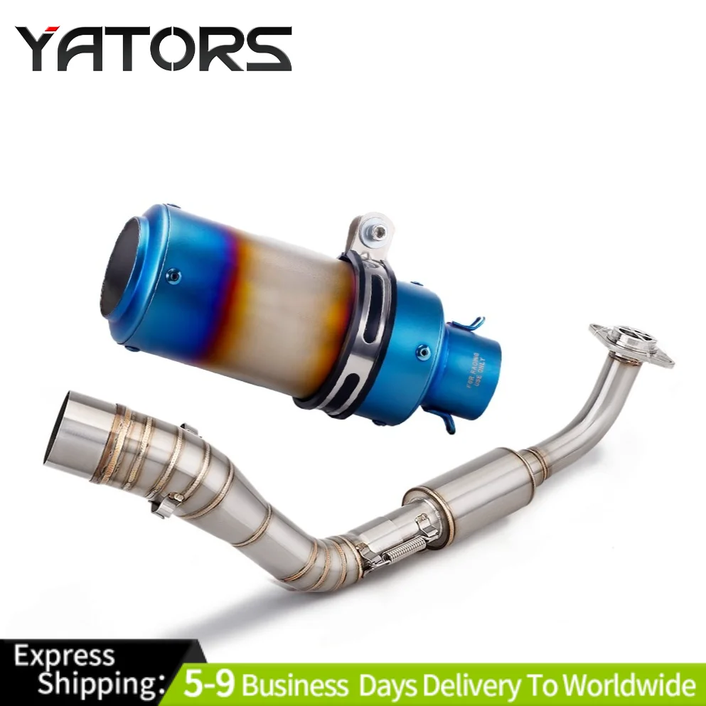 For Yamaha NMAX125 NMAX155 Slip-on Front Link Pipe Exhaust Mufflers Full System Exhaust Systems Exhausts Pipes
For Yamaha NMAX125 NMAX155 Slip-on Front Link Pipe Exhaust Mufflers Full System Exhaust Systems Exhausts Pipes