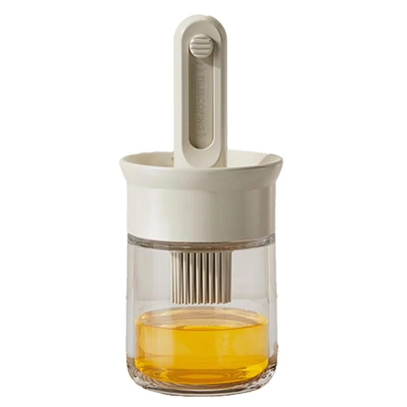 ABKP-Adjustable Telescopic Oil Brush With Integrated Bottle,High Temperature Resistant,Ideal For Kitchen,Barbecue,And Baking
ABKP-Adjustable Telescopic Oil Brush With Integrated Bottle,High Temperature Resistant,Ideal For Kitchen,Barbecue,And Baking