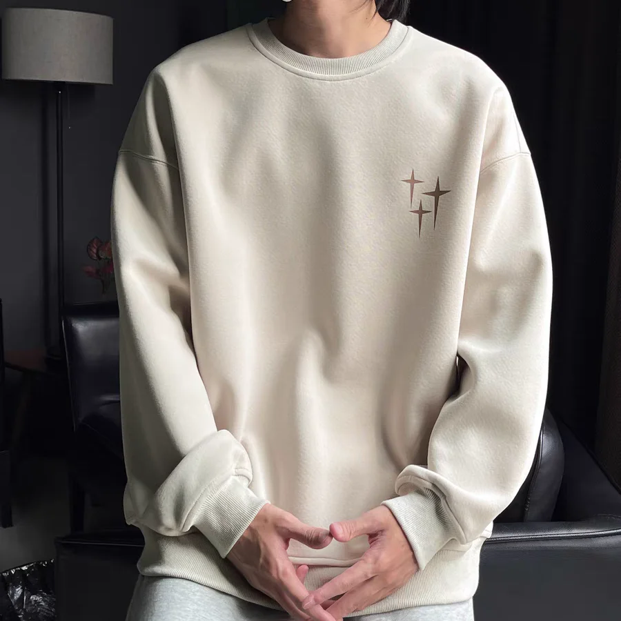 Trendy Korean Personalized Street Sweatshirt Men American Fashion Brand High Street Hip Hop Letter Round Neck Long Sleeved Top
Trendy Korean Personalized Street Sweatshirt Men American Fashion Brand High Street Hip Hop Letter Round Neck Long Sleeved Top