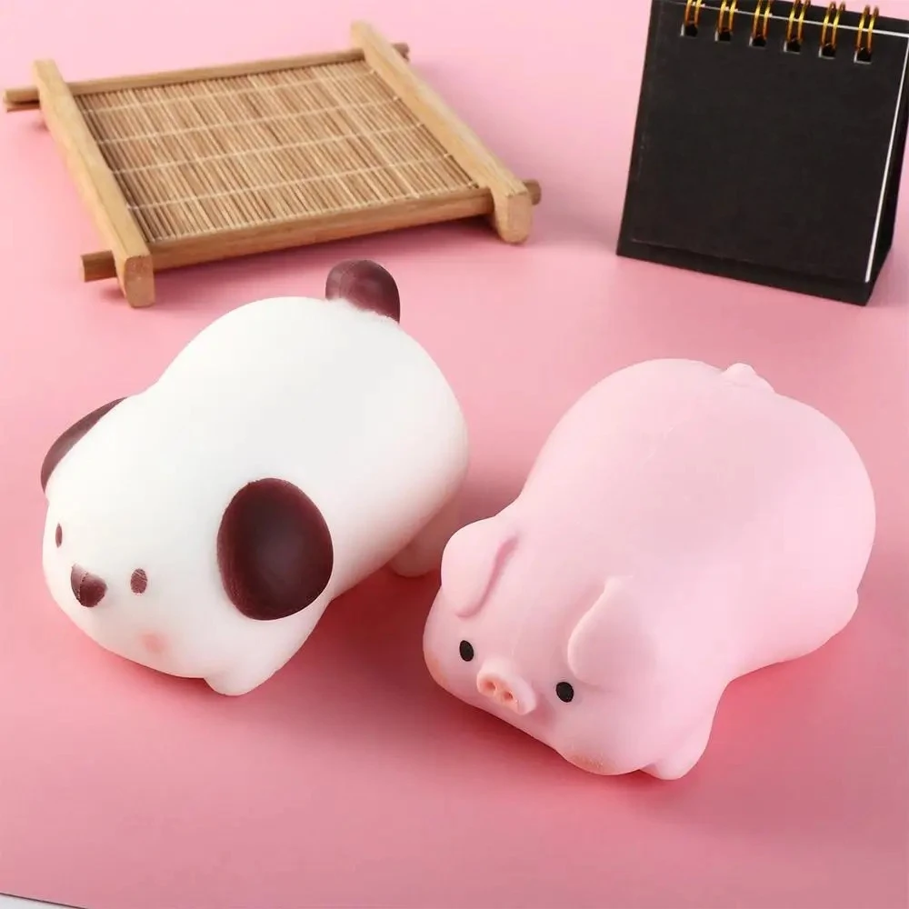 Slow Rebound Squeeze Pig Dog Comfortable Touch Flexible Material Slow Rebound Rising Animal Pig/Dog Funny Stress Vent Toys
Slow Rebound Squeeze Pig Dog Comfortable Touch Flexible Material Slow Rebound Rising Animal Pig/Dog Funny Stress Vent Toys